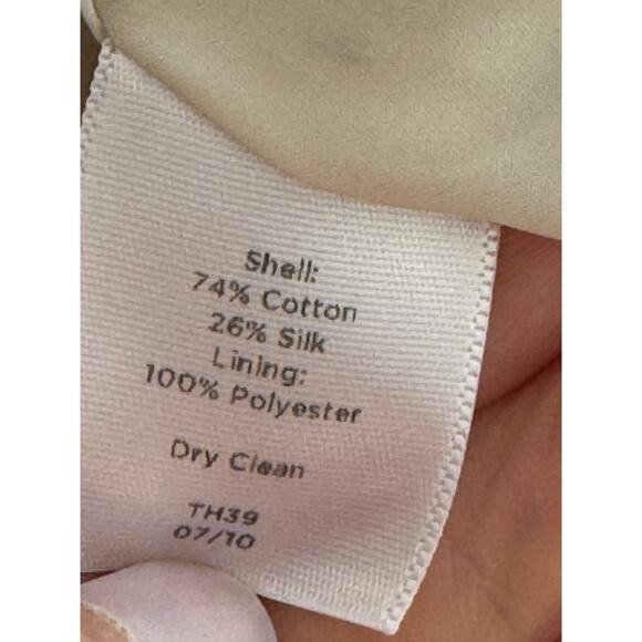 Talbots Rose Garden Pink Floral Sleeveless Dress 8P - Picture 7 of 10